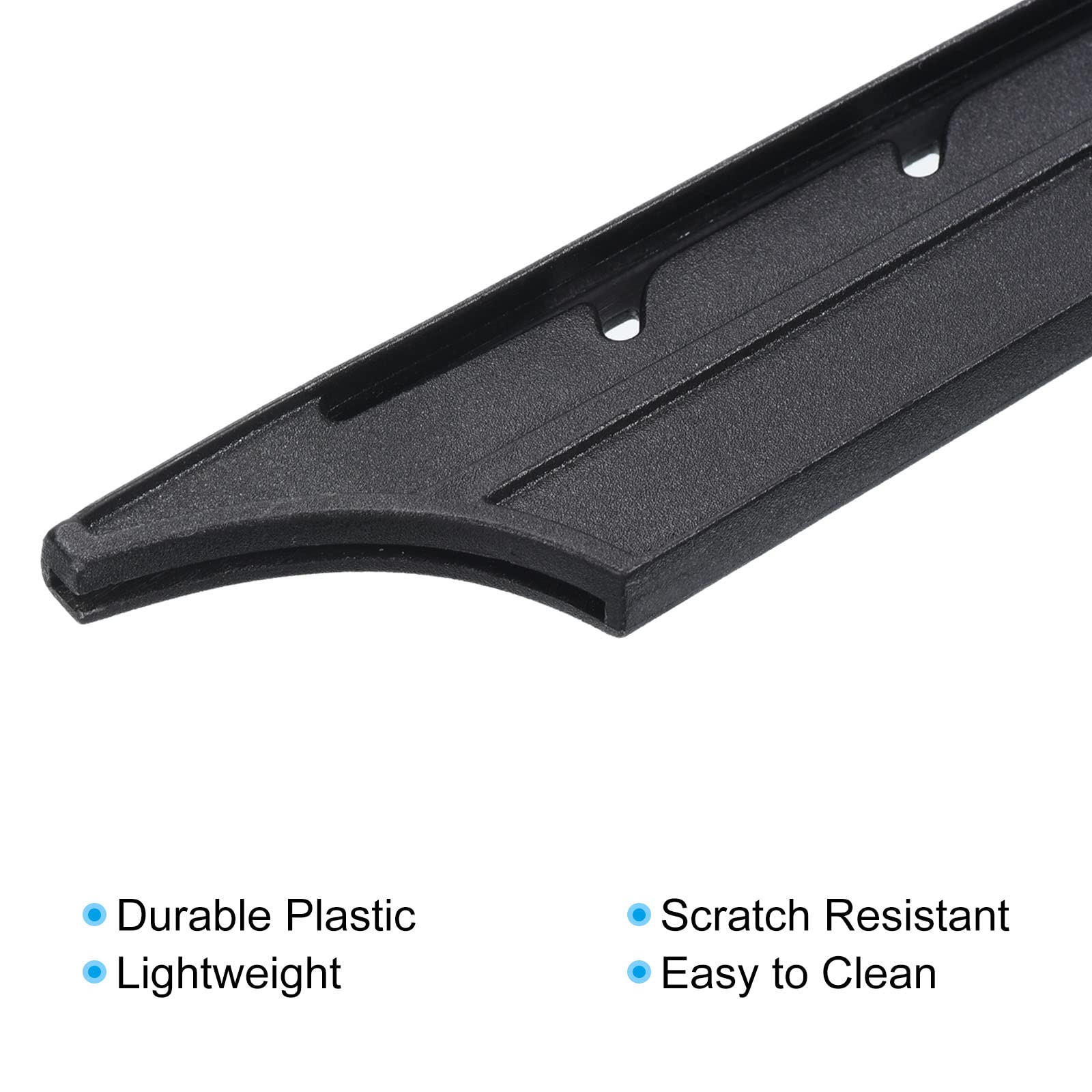 PATIKIL PP Sécurité Couteau Couverture Manches pour 5 Utilité Couteau, 2 Paquet Couteaus Bordure Garde Lame Protecteur Universel Couteau Fourreau pour Cuisine, Noir PATIKIL PP Sécurité Couteau Couverture Manches pour 5 Utilité Couteau, 2 Paquet Couteaus Bordure Garde Lame Protecteur Universel Couteau Fourreau pour Cuisine, Noir