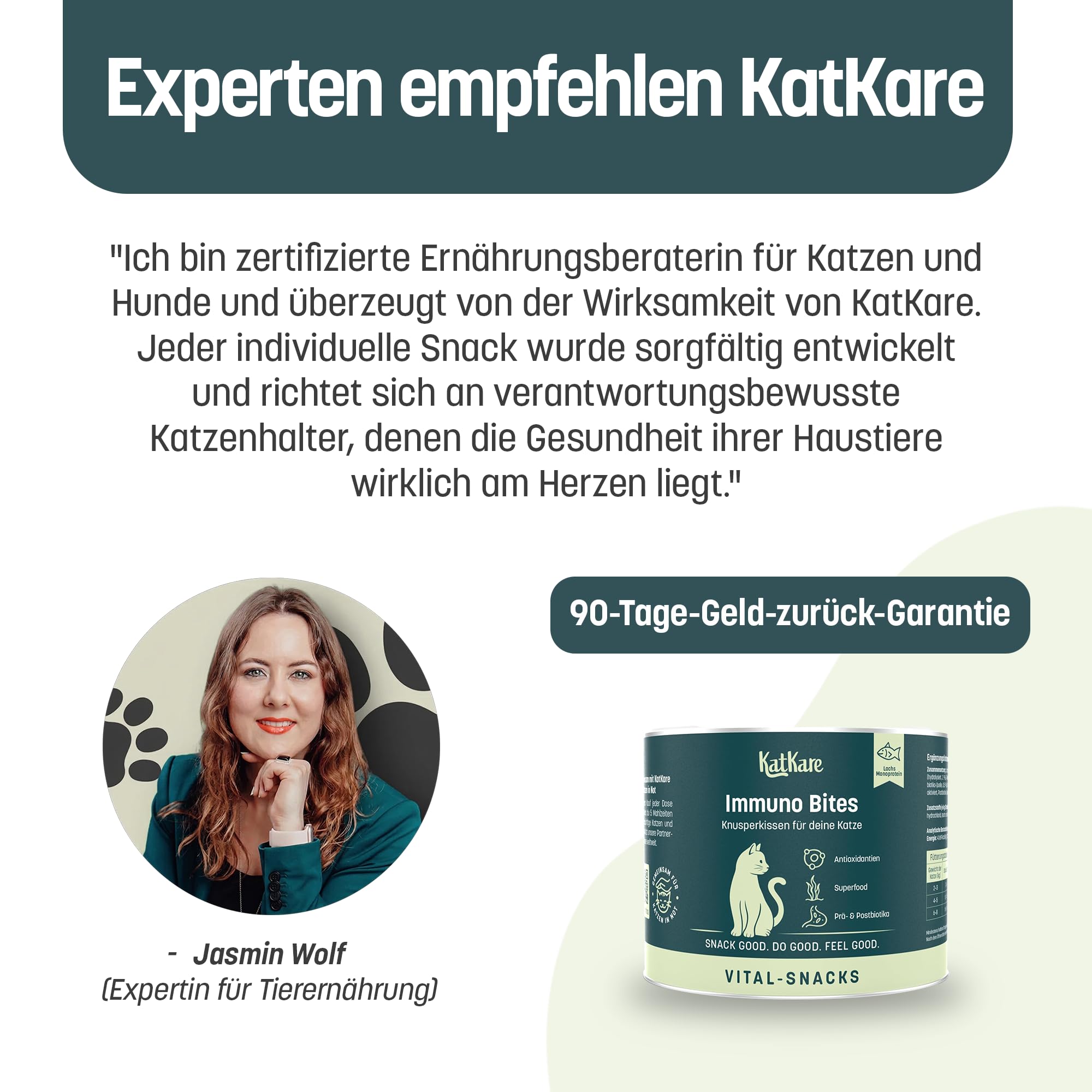 Immuno Bites - Optimierte Rezeptur Crunchy Bites für das Immunsystem deiner Katze