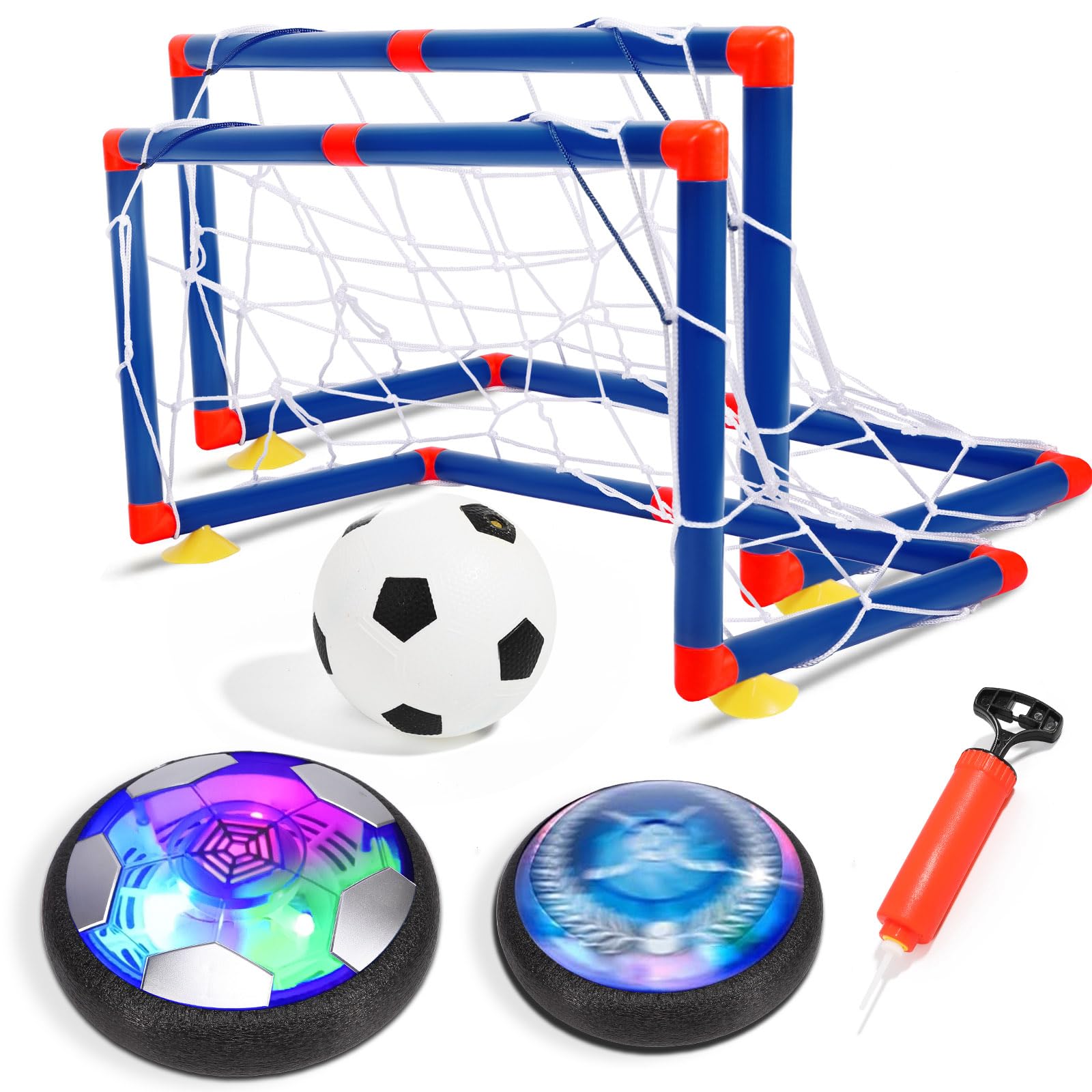 Amazon | おもちゃ エアーサッカー サッカーボール 充電式