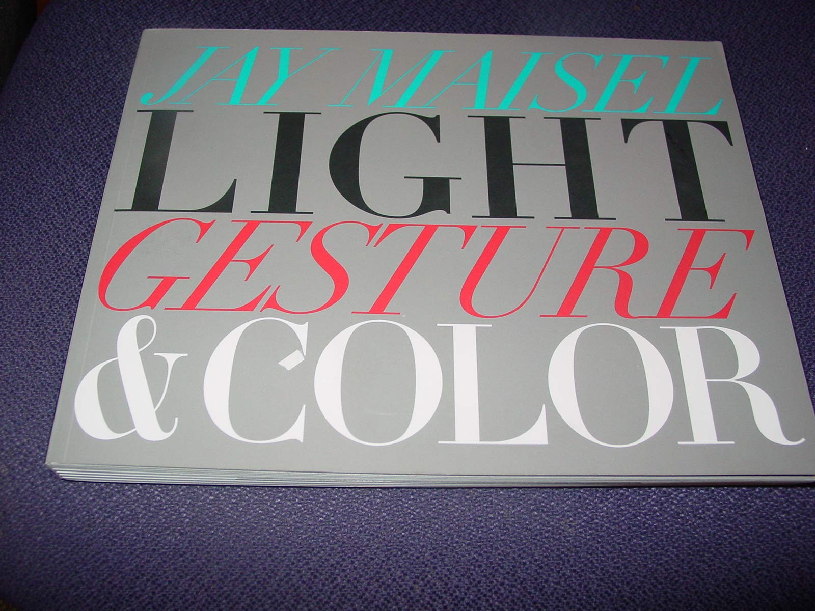 Buy Light, Gesture & Color — BookShops.in