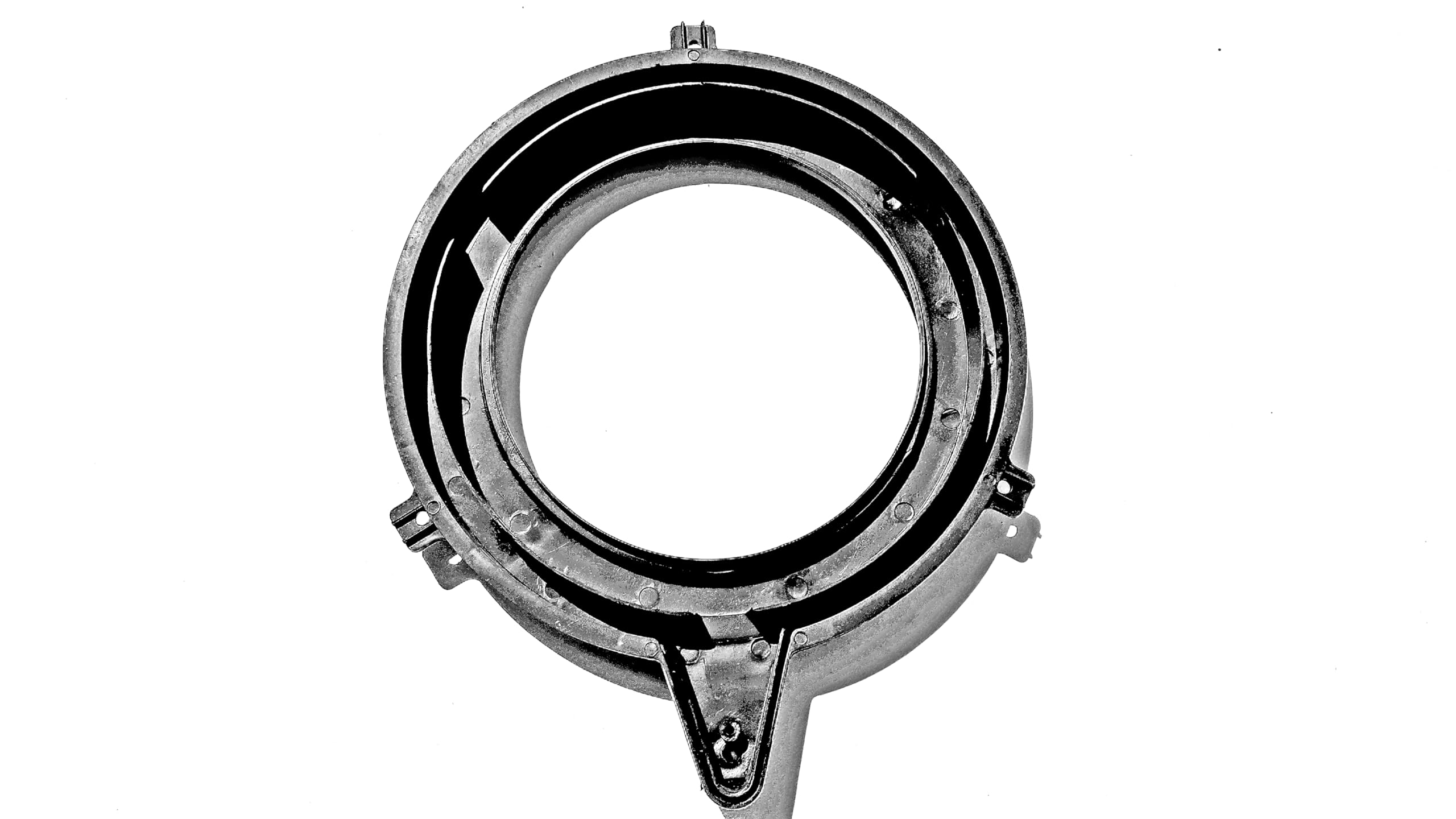 Shiba International Kitchen Chimney Crown Oil Channel for straightline/Flat Chimney.(Set of 2 Pieces)