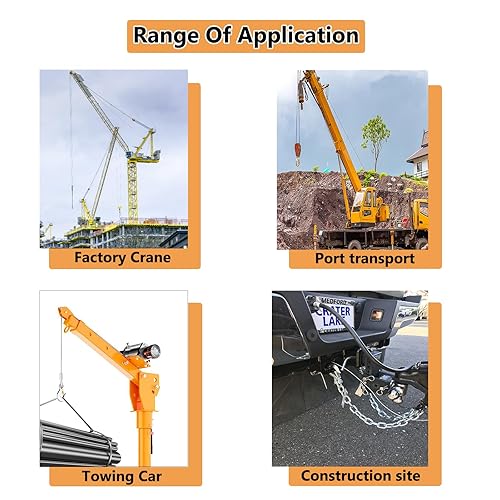 Miniatura 29 de Paquete de 4 ganchos deslizantes de horquilla, gancho de seguridad de horquilla de 5/16 pulgadas con pestillo de seguridad, gancho de cadena G70