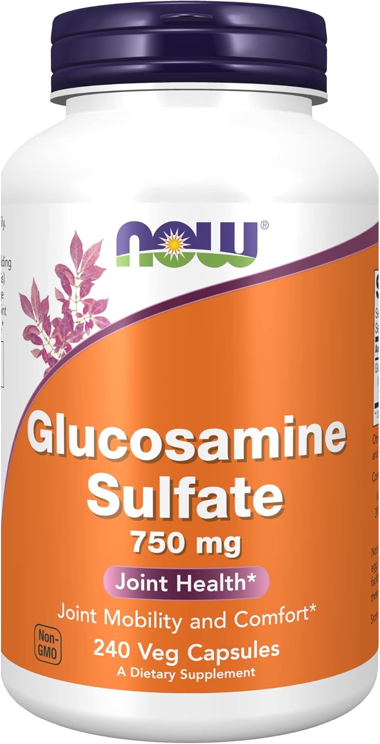 NOW Supplements, Glucosamine Sulfate 750 mg, with UL