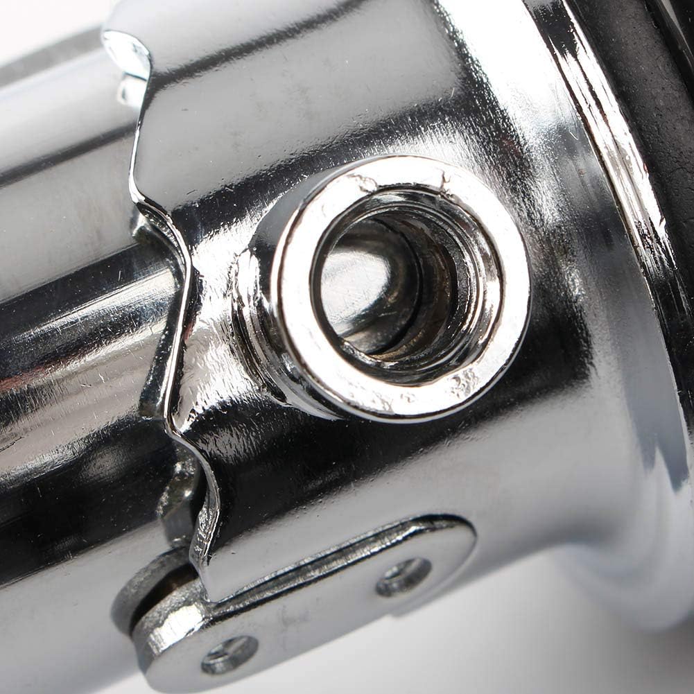 GZYF Pair 12.5" 320MM Motorcycle Rear Shock Absorbers Suspension Universal Fits Dirt bike Gokart ATV Quad, Chrome and Black