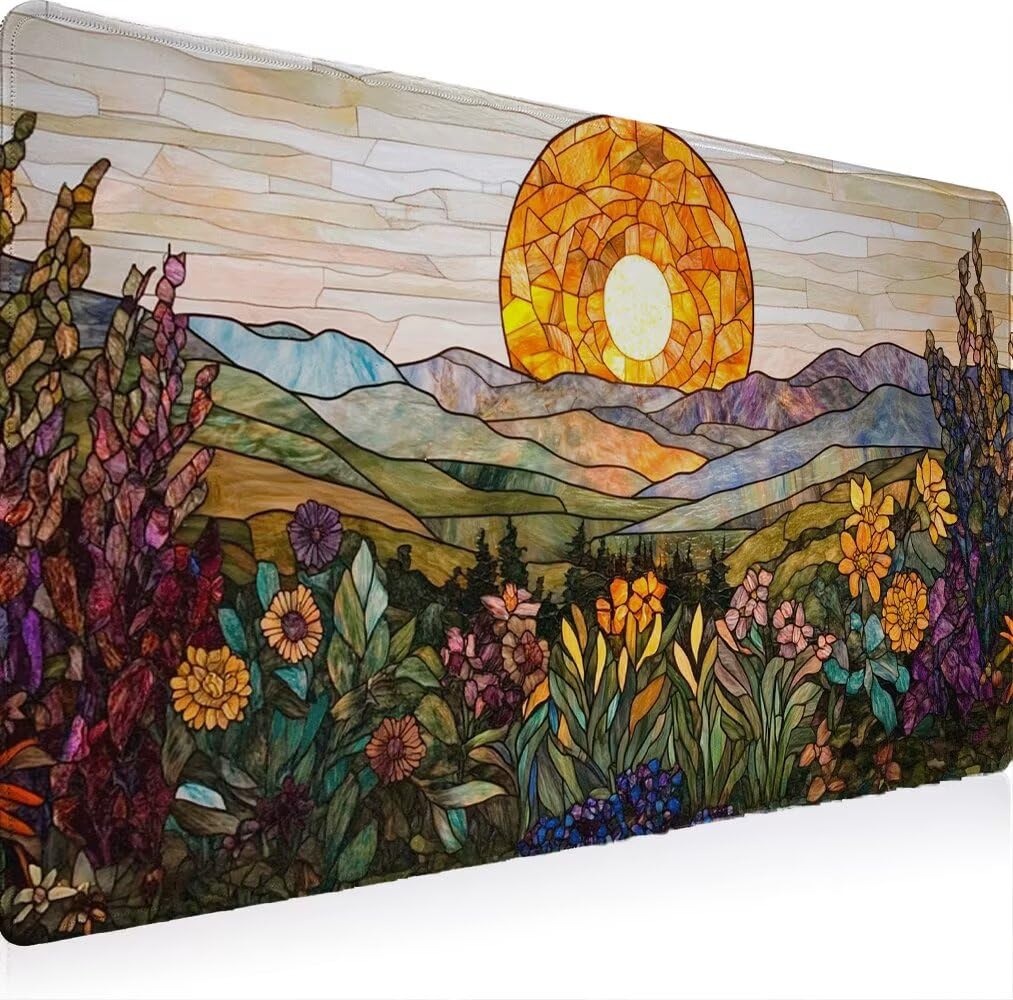 Podkładka pod mysz, podkładka pod mysz XXL 1200 x 600 podkładka pod mysz dla graczy, wodoodporna gumowa podstawa, duża podkładka pod mysz do gier na biurko szyte krawędzie wodoodporna antypoślizgowa