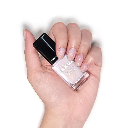 Miniatura 139 de LONDONTOWN Esmalte de uñas brillante rosa polvoriento, Bell Flower lakur, esmalte de uñas vegano resistente a las astillas, 0.40 onzas líquidas Té