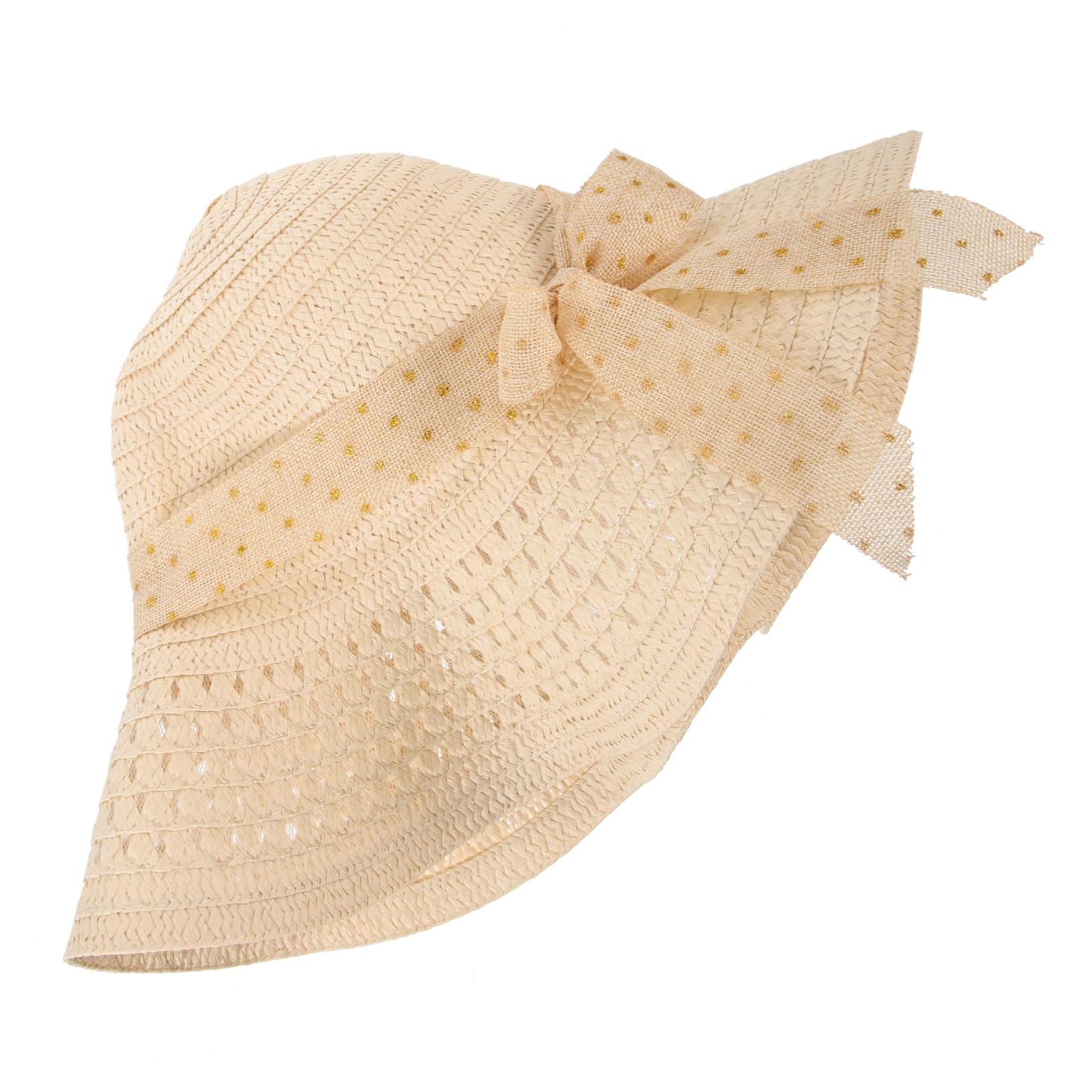 BESPORTBLE Cappello di Paglia da Donna Cappello Sole Capello per Sole Fisherman Hat Straw Hat Fisherman cap Bucket Hat Cappello da per Le Donne Cappello a Visiera Poliestere