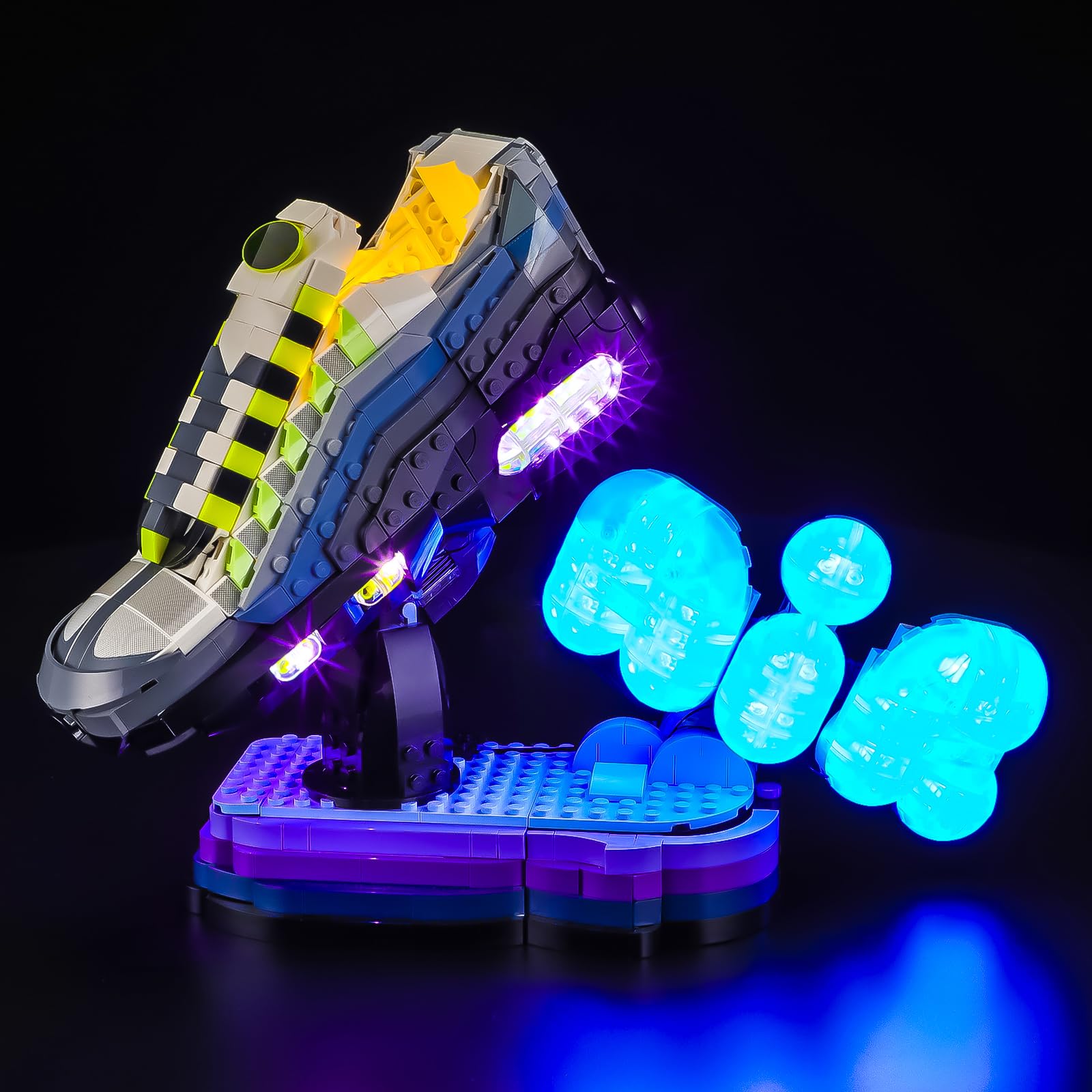 LIGHTAILING Led Light for Lego-43025 Editions Nike Air Max 95 x LEGO Set - Easy Install, Hidden Wiring, Home Decor & Gift-Ready (Model Not Included)