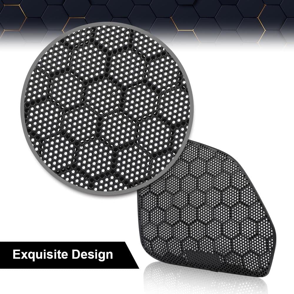 PIT66 Front Speaker Cover Compatible with Honda Goldwing GL1800 2001 2002 2003 2004 2005, Front Speaker Cover 64246-MCA-000 Right