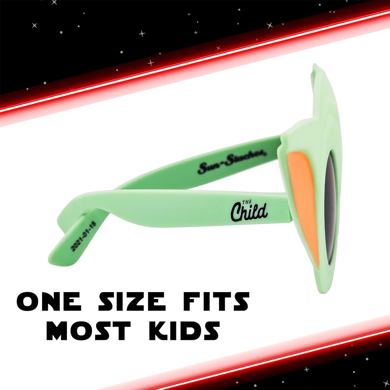 Sun Staches ボーイズコスチューム 子供用ブルースポーツラップサングラス