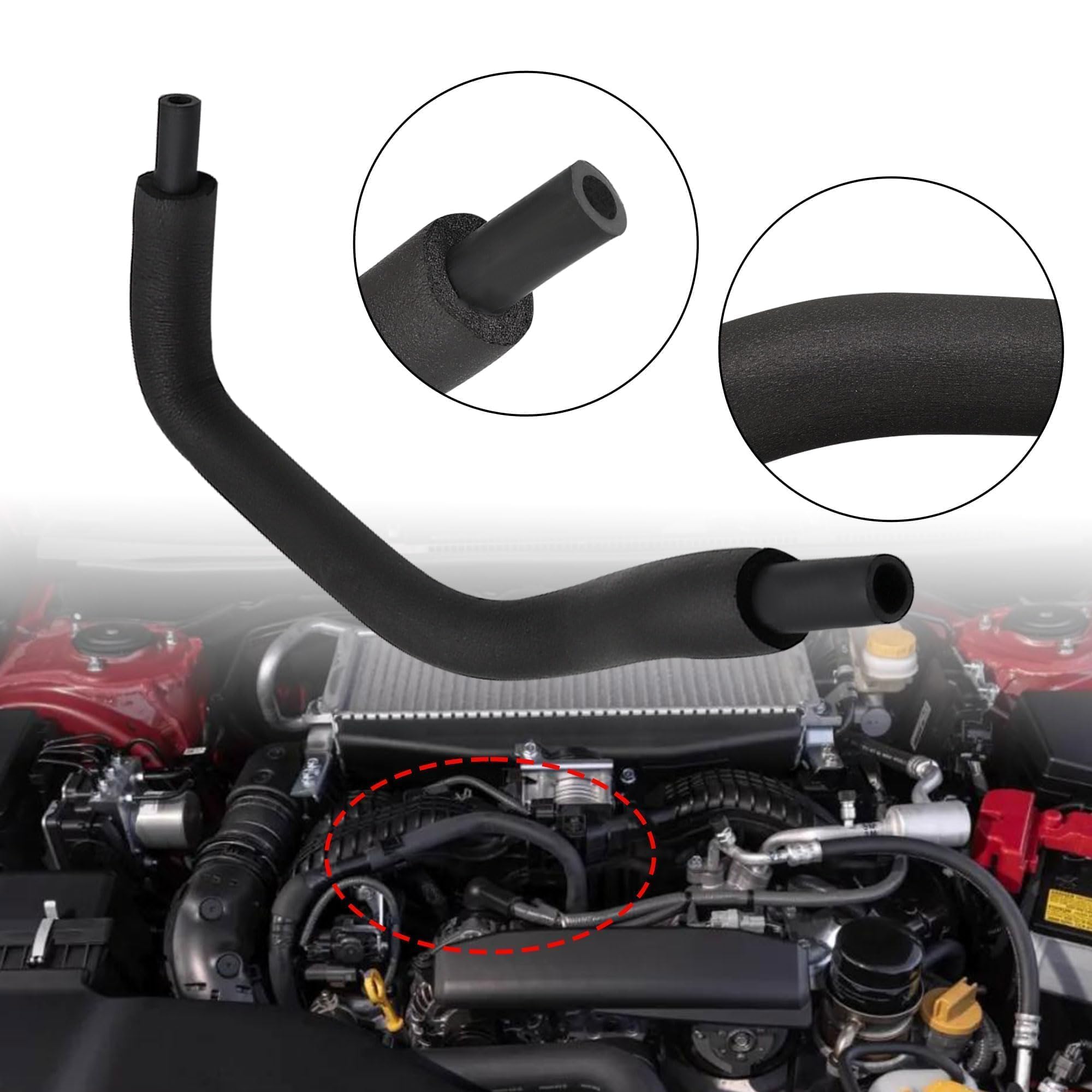 PCV Valve Vacuum Hose 12262-22040 FITS Toyota Corolla Matrix - Foto 6