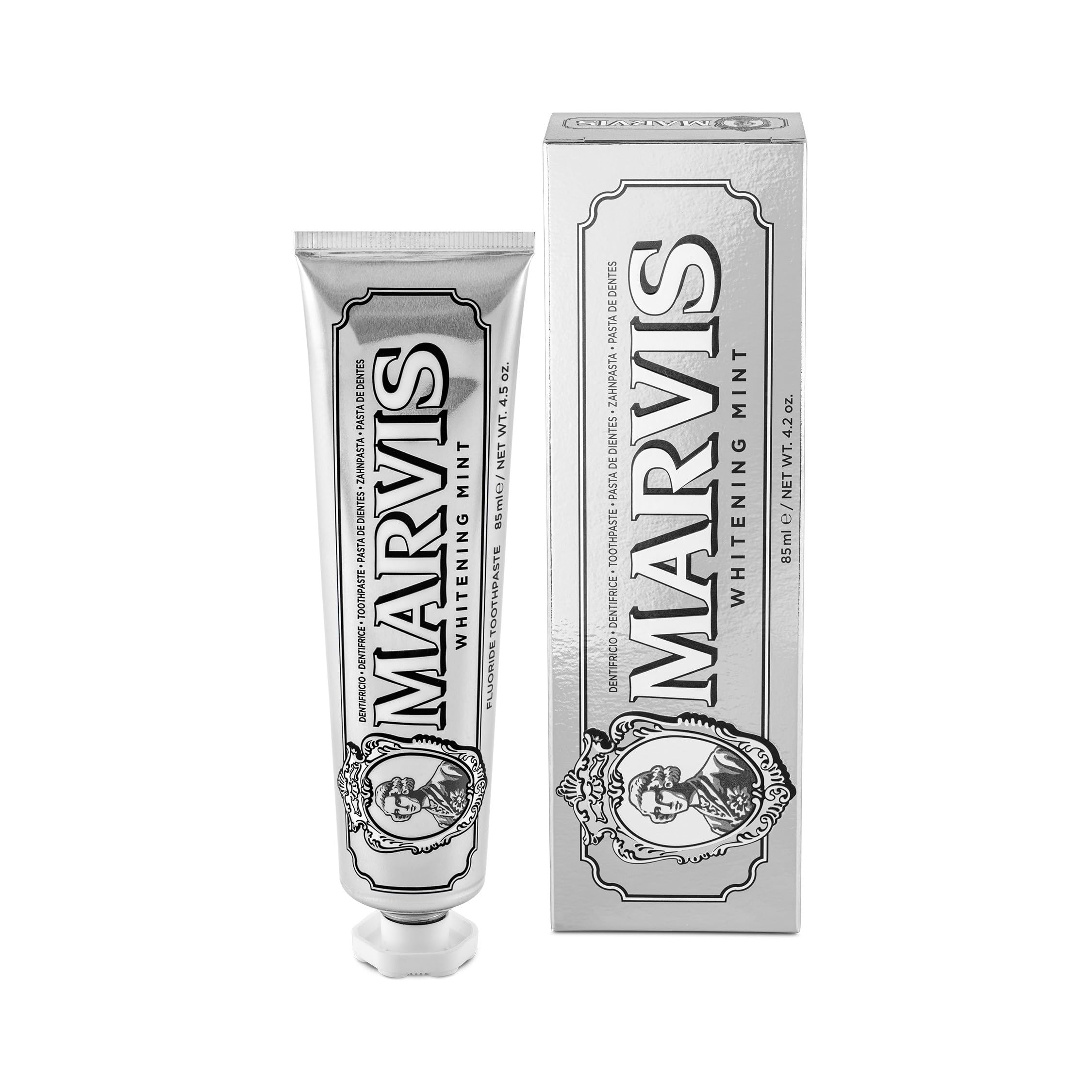 Marvis Whitening Mint Toothpaste With Xylitol 85ml/4.2oz-picture-0