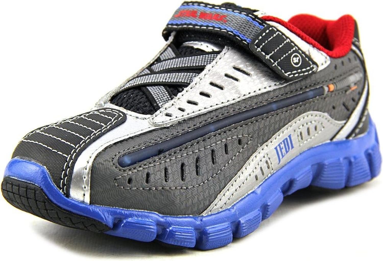 Stride Rite Boy's Dueling Lightsaber¿ '14 (Toddler/Little Kid) Silver/Blue 10 Toddler M