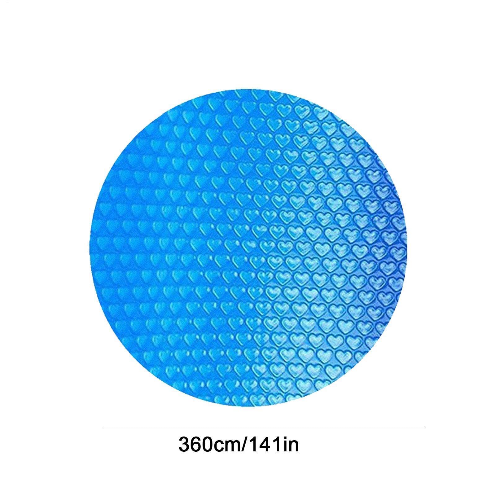 Solar para Piscina, Manta Solar De Burbujas De PE, Cubierta De Manta Solars para Piscina De Burbujas, Cubierta De SPA Flotante De Corte Libre, Mantas De Retención De Calor