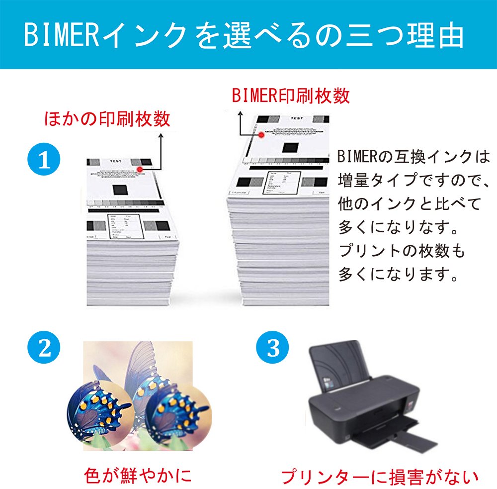 Amazon.co.jp: IC4CL69 エプソン(EPSON) IC69 4色セット+ICBK69/69L