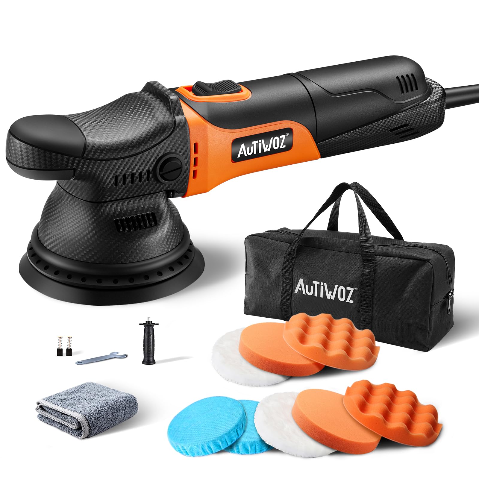 W01 ポリッシャー ダブルアクション 電動ポリッシャ- 125mm カー コー Amazon | Autiwoz W01 ポリッシャー ダブルアクション 小型電動125mm