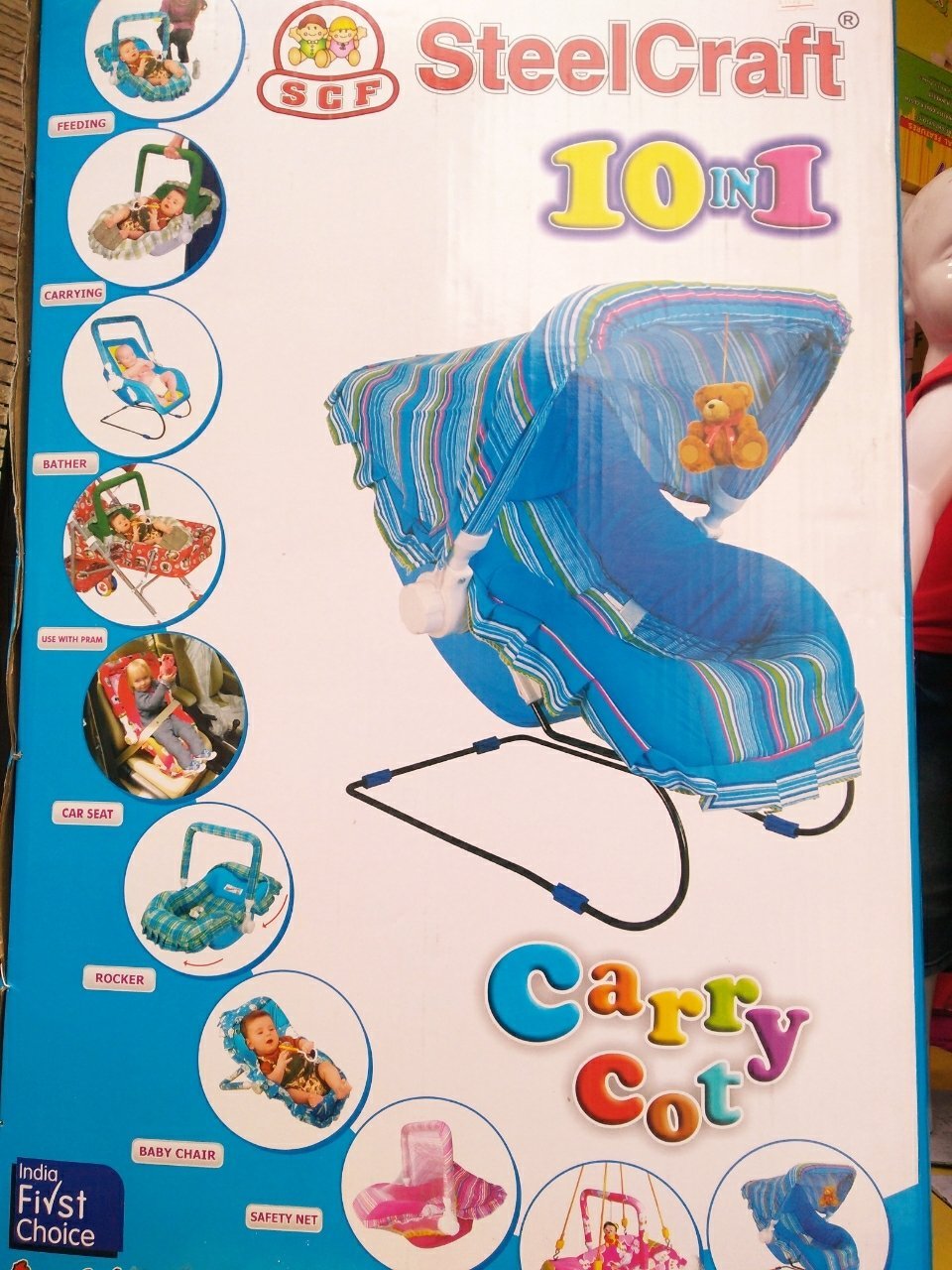 co sleeper with light