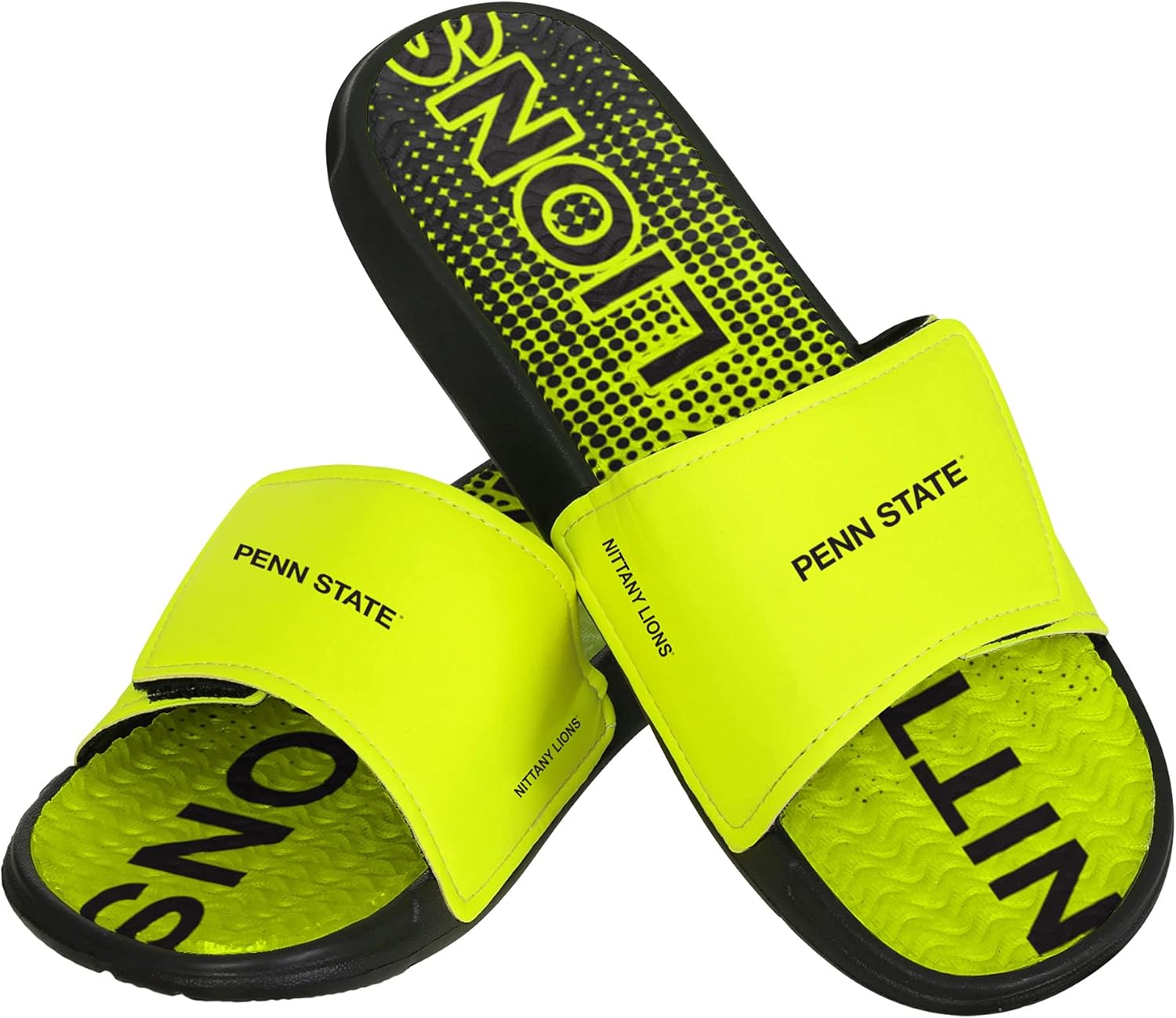 FOCO Penn State Nittany Lions NCAA Mens Highlights Gel Slide - L