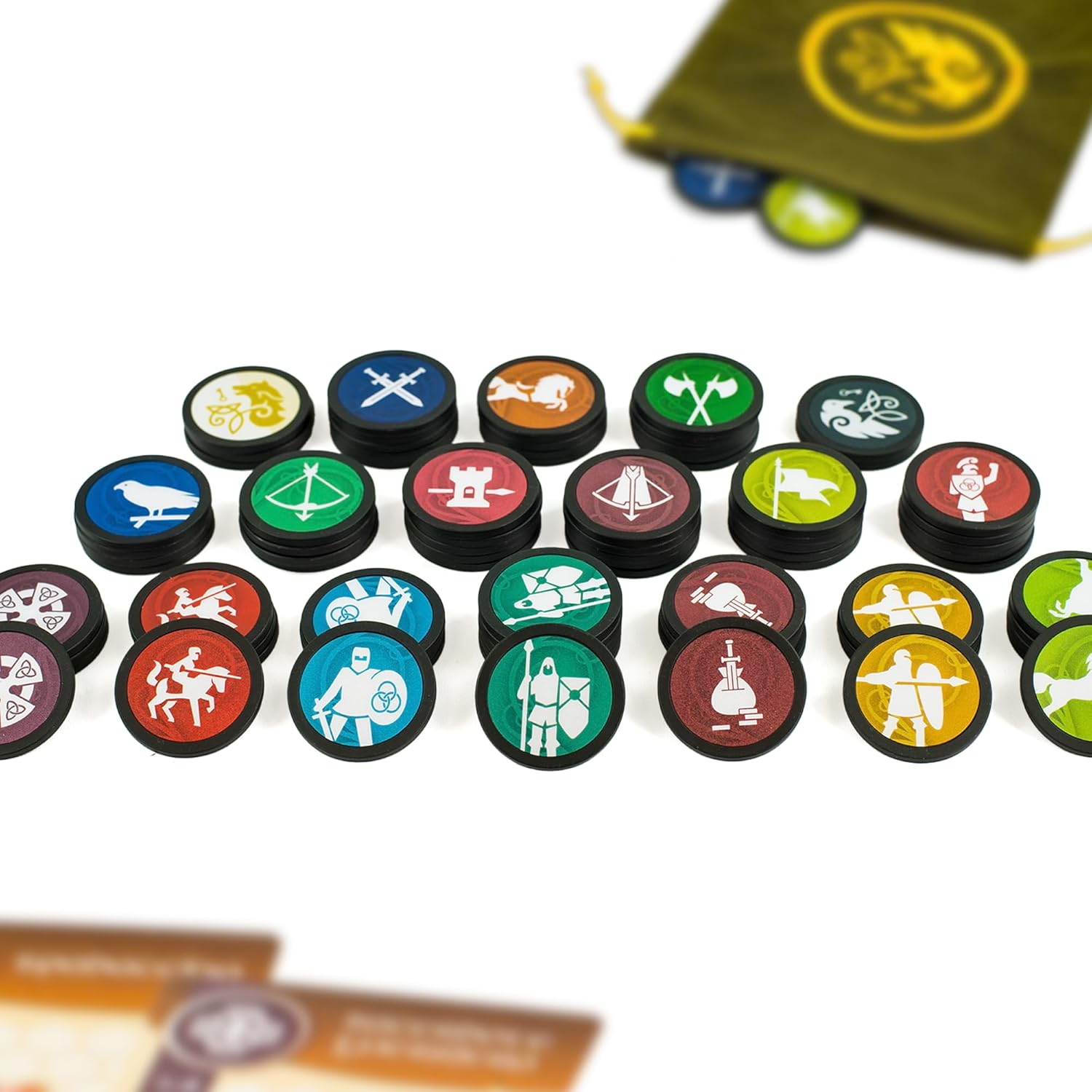 dV Giochi War Chest - Strategy Board Game - War Game and Bag Building - 2 or 4 Players - Italian Edition