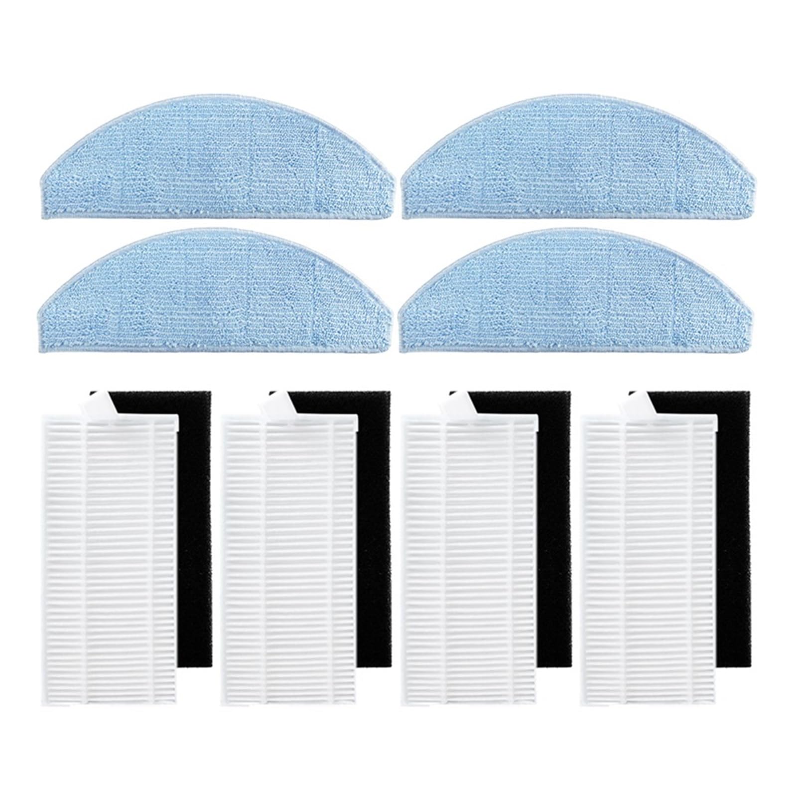 Kicici Compatible With Xiaomi Lydsto G2 Robot Vacuum Cleaner Spare Parts Hepa Filter Dust Bags Mop Cloth Rags Main Brush Side Brush Accessories(Set10)