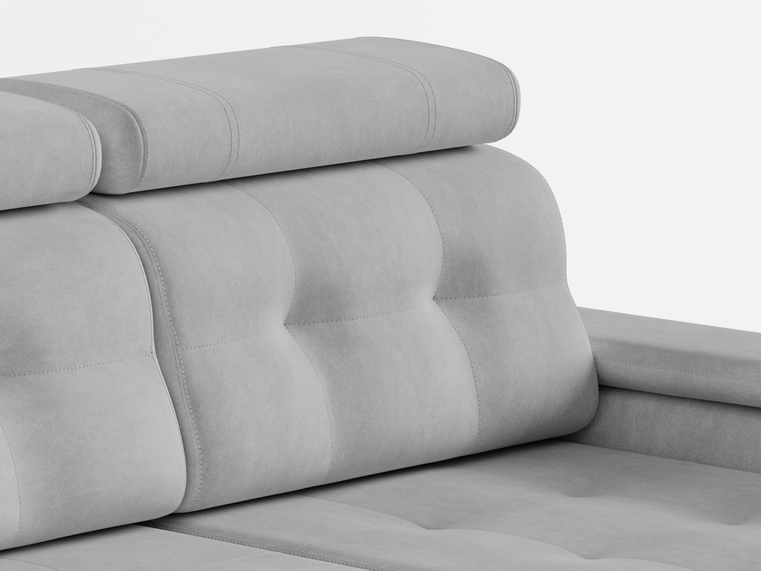 Robin Inspire Sofá Esquinero Cama - con Cajón y Espacio de Almacenamiento - Sofá Universal - Izquierdo y Derecho - 240 x 165 x 87 cm - Beige Tosaro