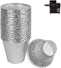 KEESHA 30 Pack BAC608 Grease Bucket Liner for Traeger Timberline, Timberline XL, Lronwood and Lronwood XL Series, Disposable Grease Drip Tray for Traeger Flatrock