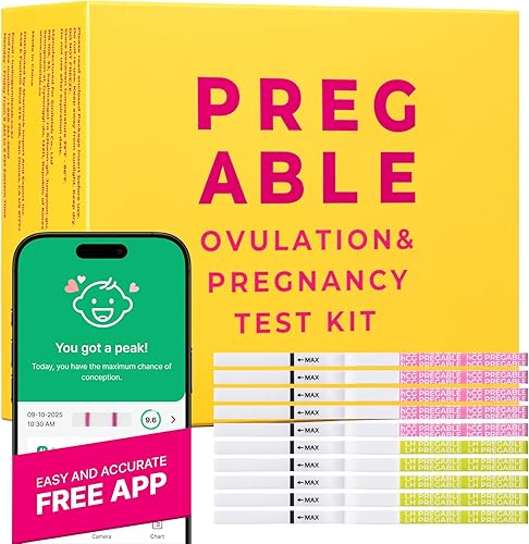 Kit combinado de 50 pruebas de ovulación y 20 pruebas de embarazo, OPK, HPT (50LH + 20HCG)
