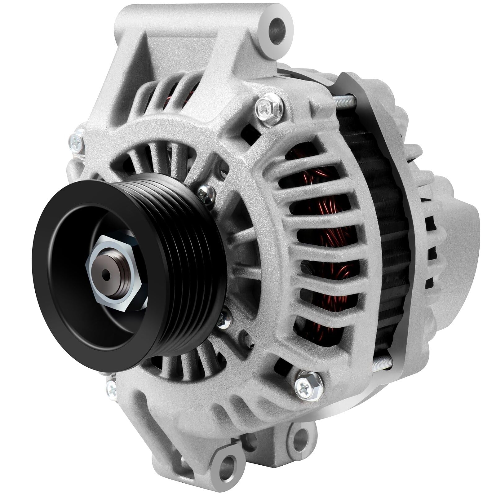 OCPTYAlternators Alternator 13966 2002-2006 for Acura for RSX,2002-2006 for Honda for CR-V 13966 31100-PNC-004 31100-PND-004 31100-RJJ-004 AHGA65AMT0172 A2TB7591 A2TC0691