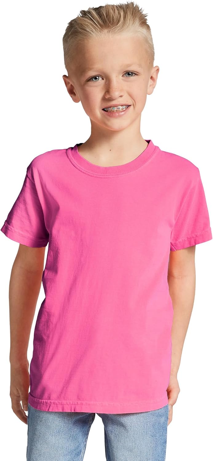 Comfort Colors Unisex-Child Ring Spun T-Shirt, 3-Pack, Style G9018 - Image 2