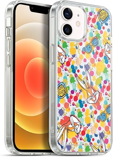 Miniatura 178 de Head Case Designs Funda de gel suave con licencia oficial de Looney Tunes Retro Bugs Bunny compatible con Apple iPhone 11 Pro Max Retro,Blanco y