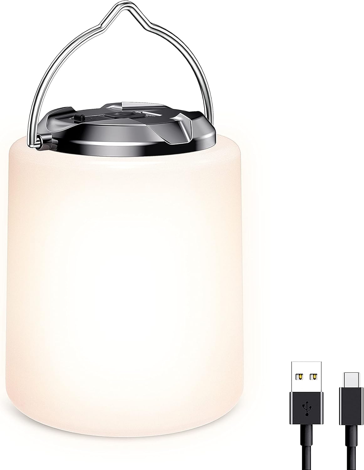 Camping Lantern Rechargeable, Blukar Camping Lights Lamp 3000K Warm