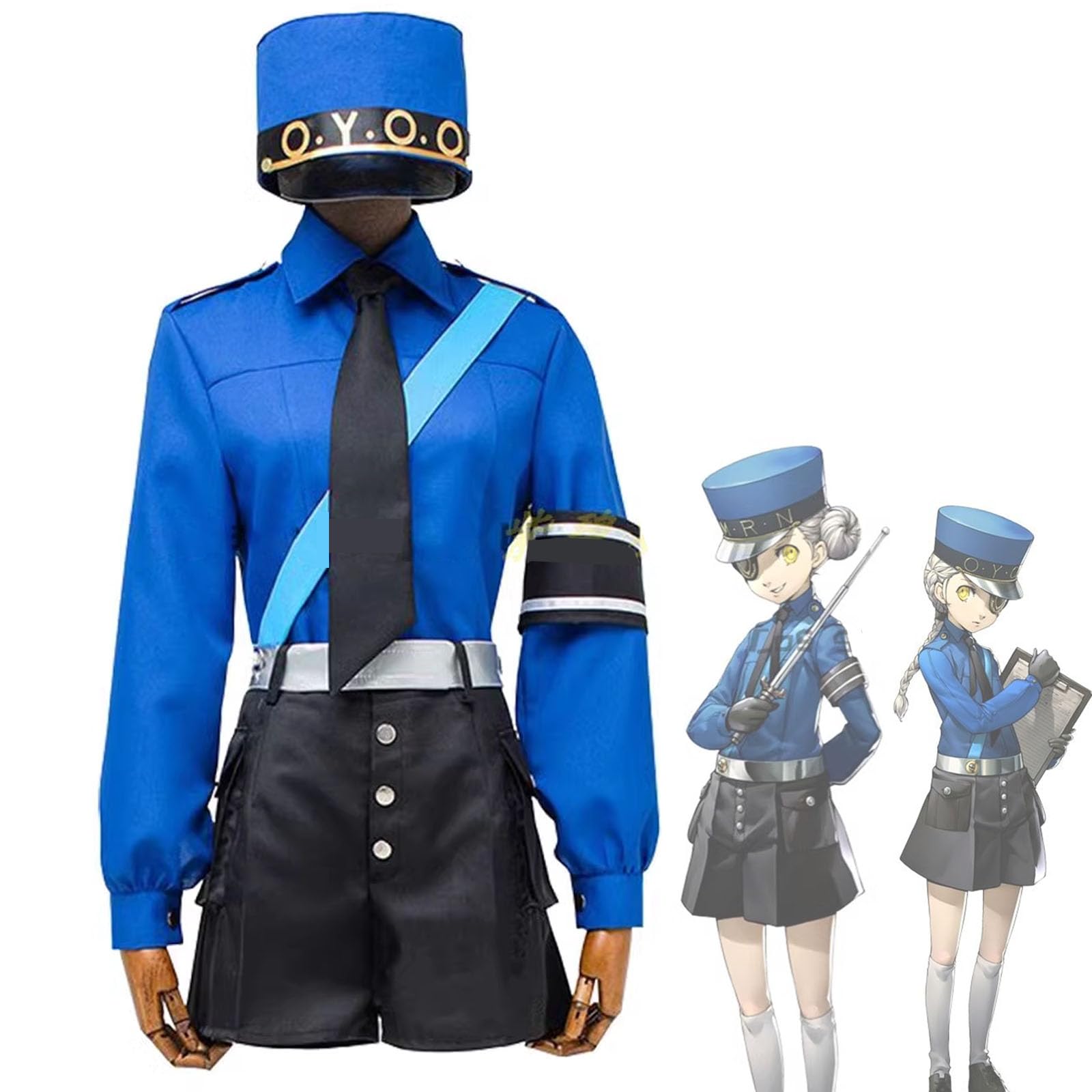 Amazon.co.jp: 双子の番所制服 ペルソナ周辺 ジュスティーヌ