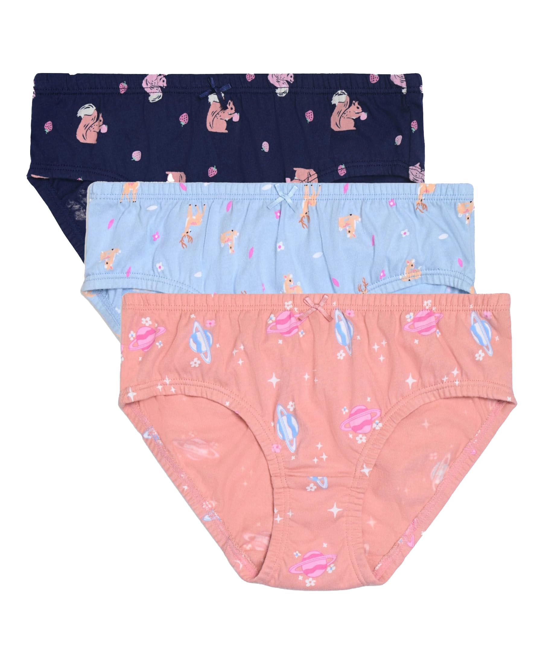 Jockey SG01 Girl's Super Combed Cotton Panty with Ultrasoft Waistband (Pack of 3)-picture-15