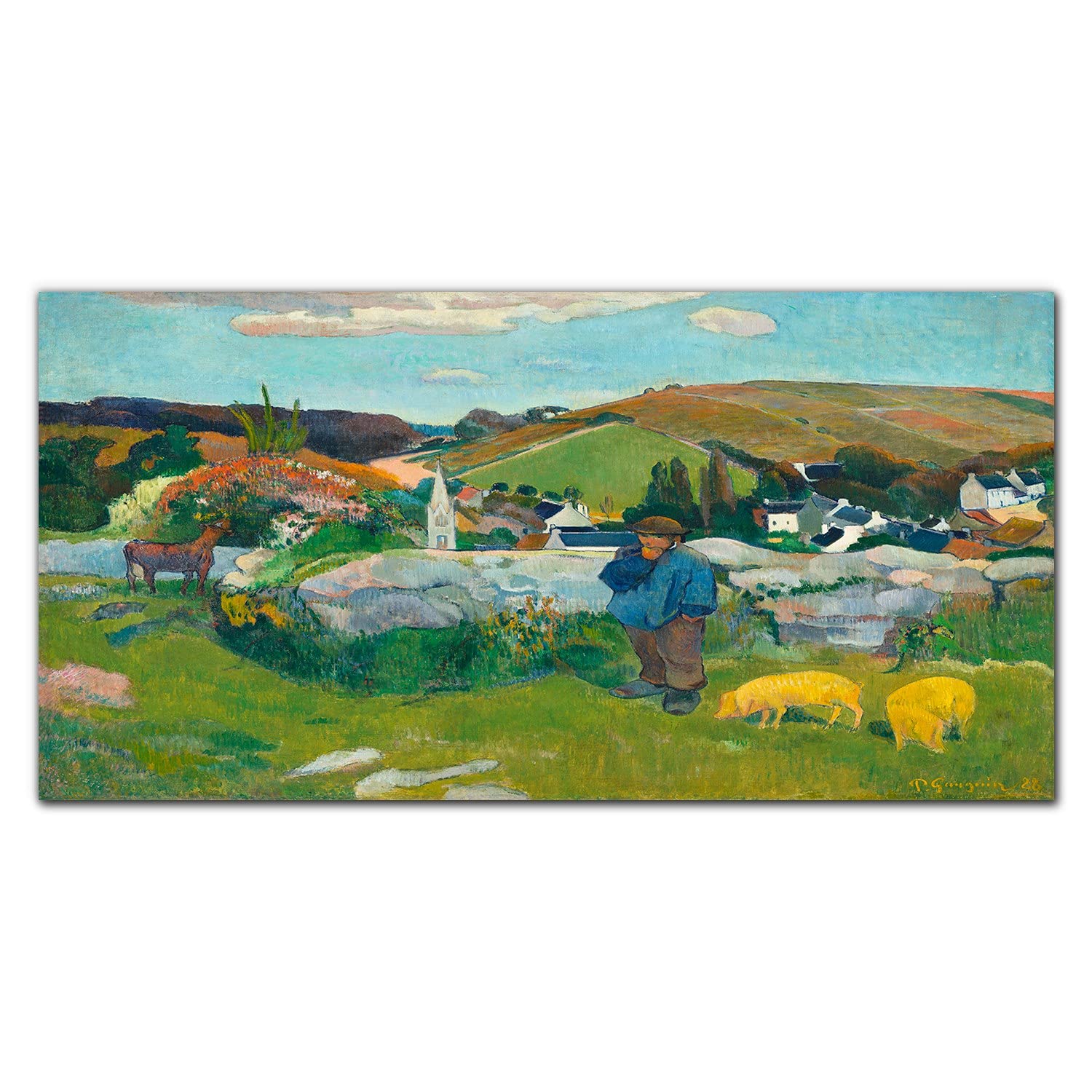 Crédence de cuisine adhésive en verre Gauguin pour sublimer votre intérieur