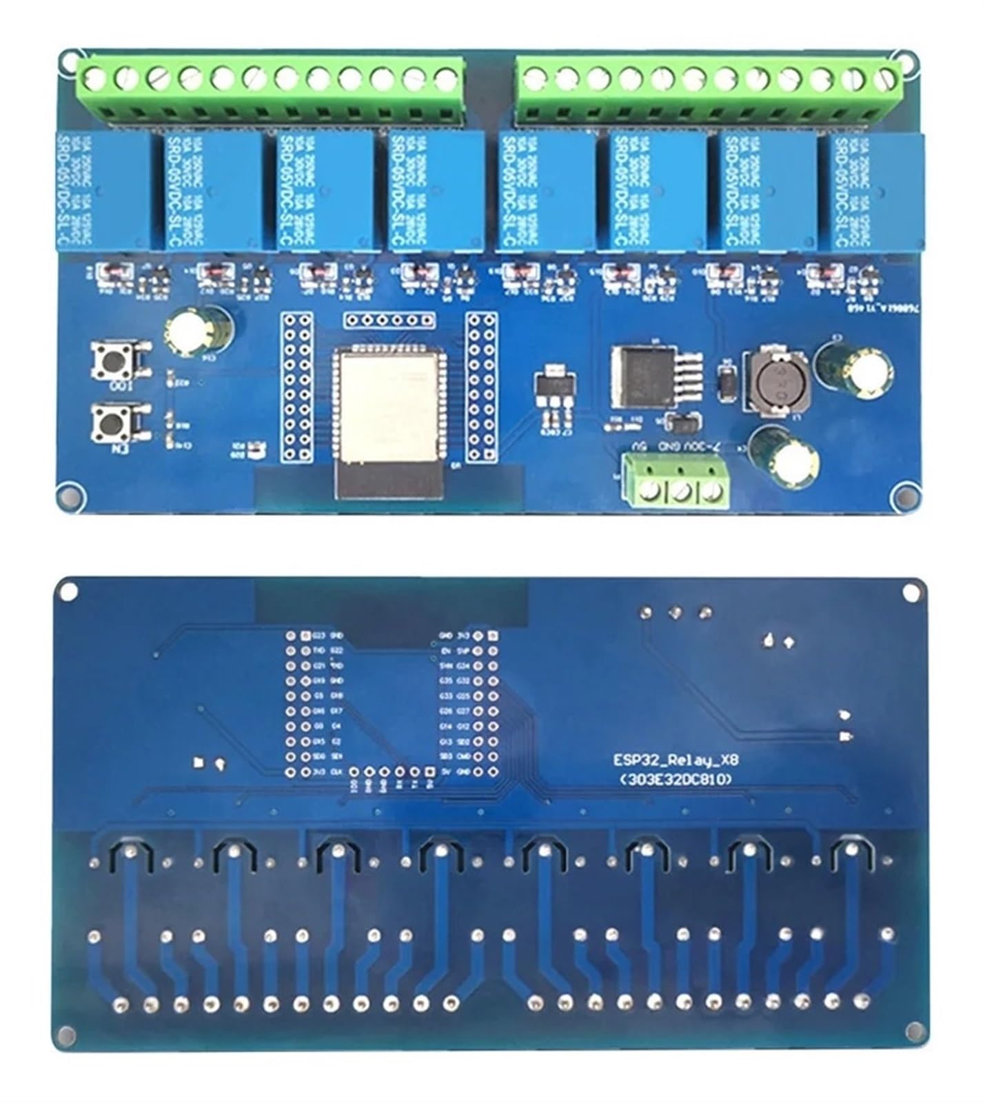 Module de relais WiFi 8 canaux pour contrôler à distance la maison intelligente