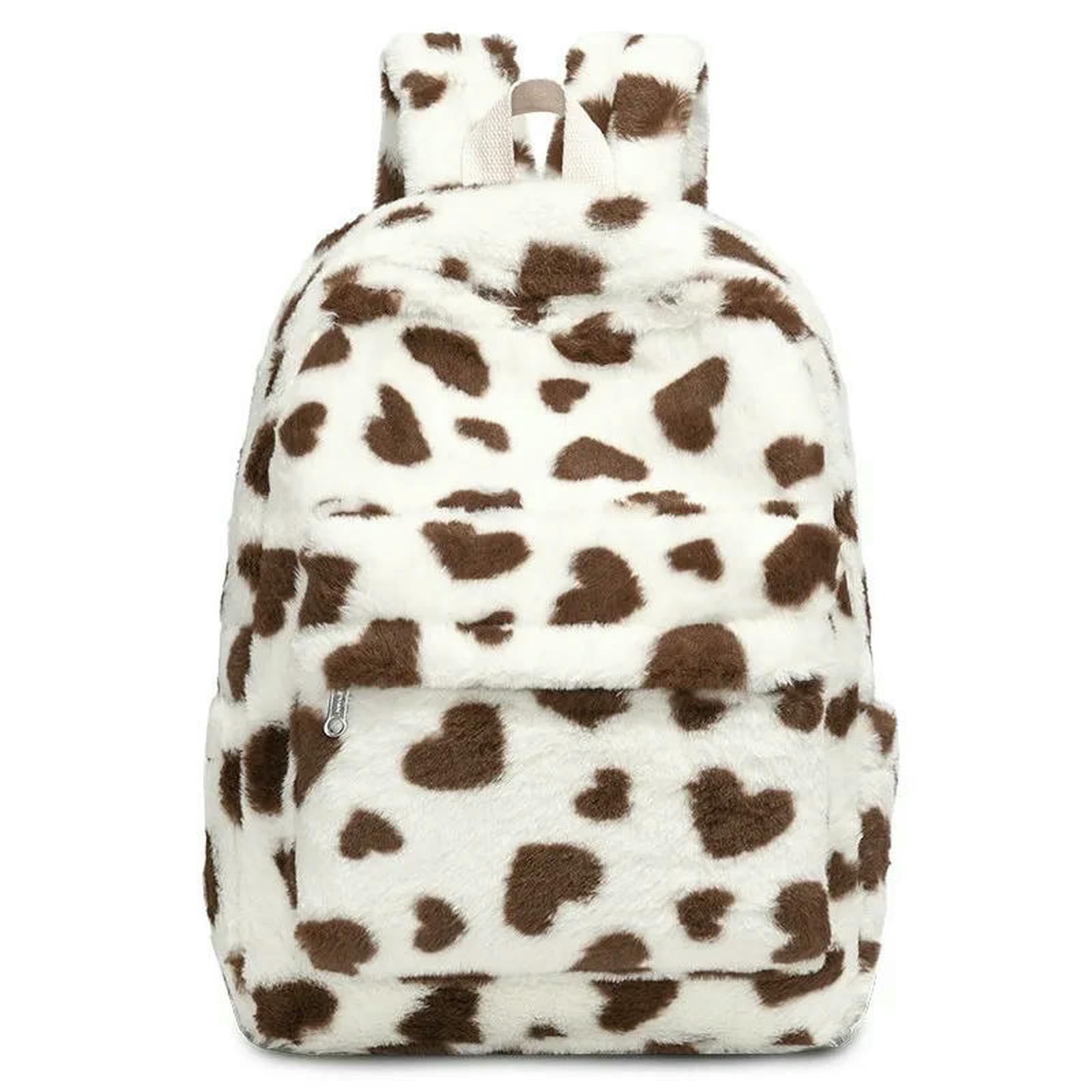 plecak damski nadruk na laptopa z wieloma kieszeniami College Camping Daypack Women Daily Work Travel And Shopping - czarny