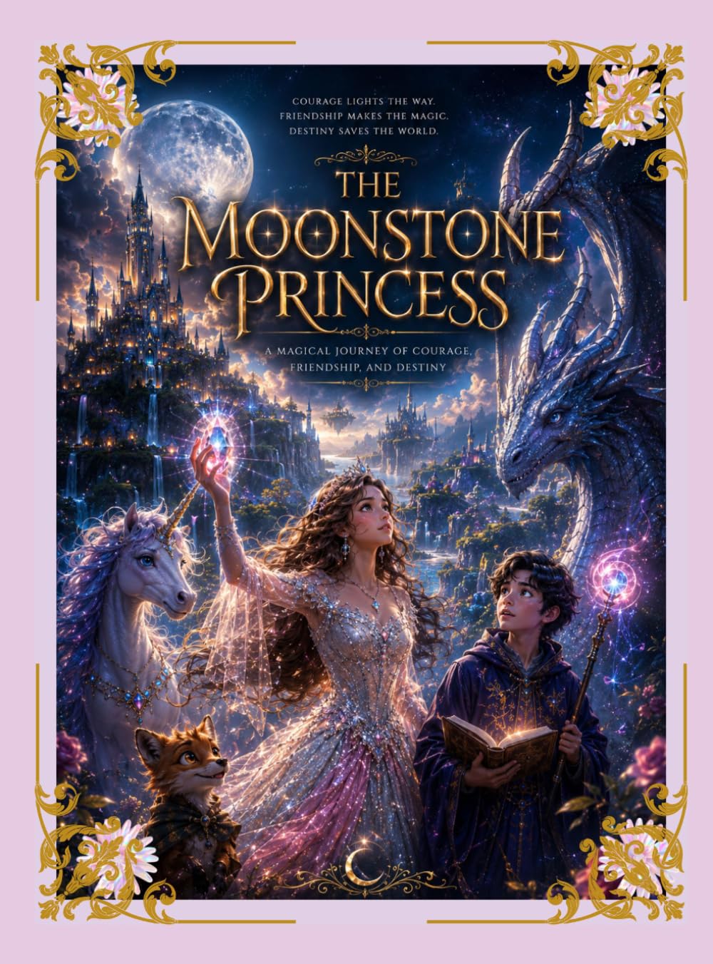 The Moonstone Princess: A Magical Fantasy Adventure of Courage, Friendship, and Light