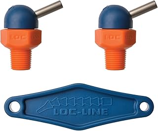 Loc-Line 72020 Acetal HPT Nozzles (CT Style) with Adjustment Lever, 0.117