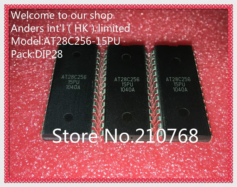 Anncus 100% AT28C256-15PU AT28C256-15 AT28C256 DIP28