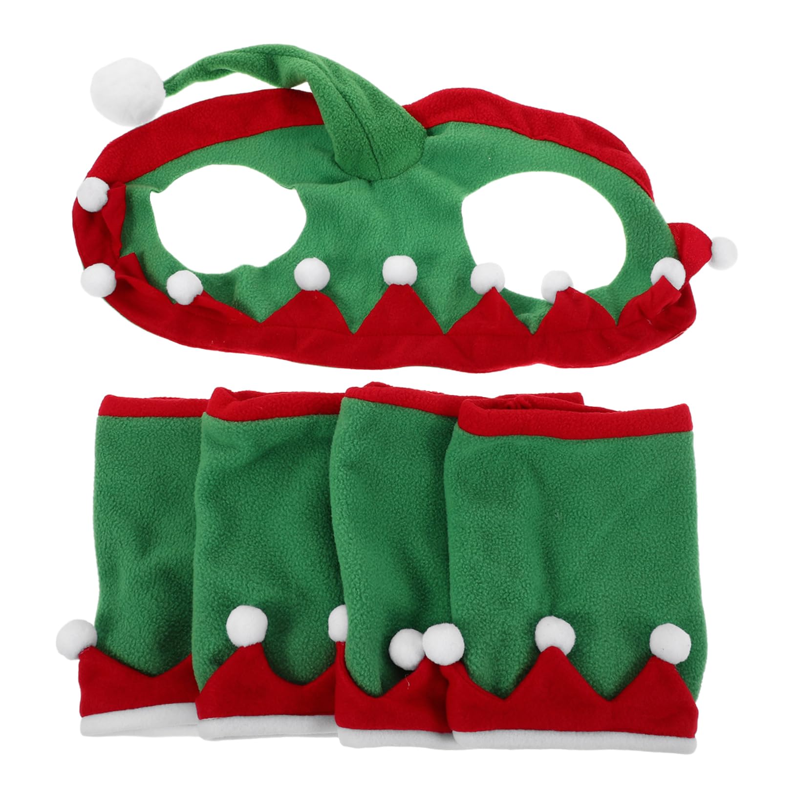 Protège-jambes et bonnet de Noël Milisten pour protéger la peau du cheval - 8