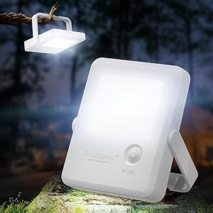 intelamp lampade da campeggio LED solari 2 pezzi impermeabili