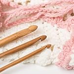 Bamboo Knitting Needles Set, 66-Pcs Circular & Single Pointed Kit | Great Variety of Sizes & Accessories; Smoothed Wood Material; Beginner Weaving DIY Supplies
