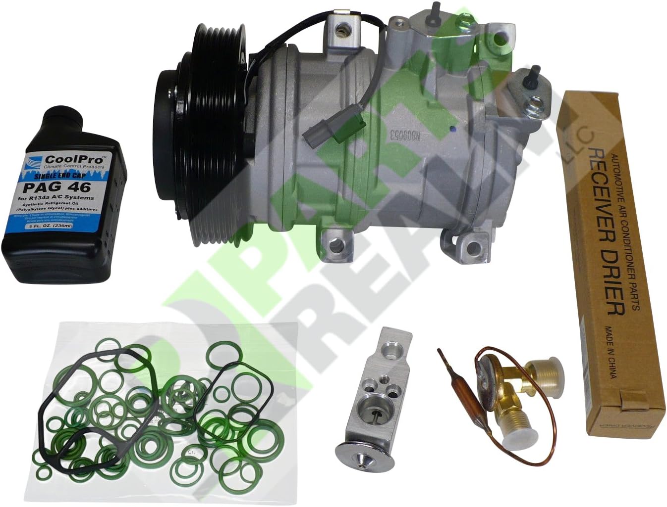 CO-0705AK6 Complete A/C AC Compressor Replacement Kit