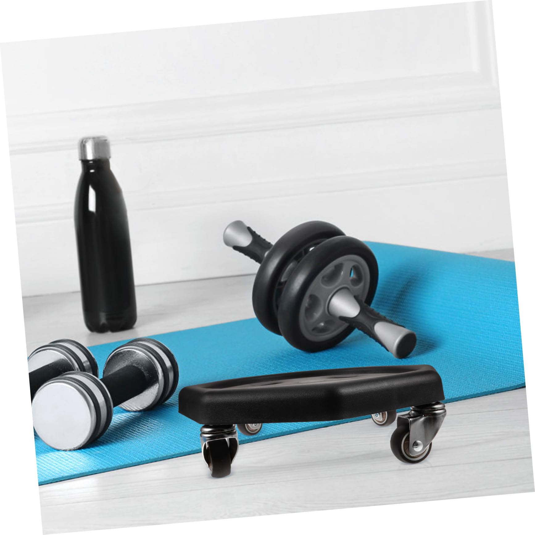 Didiseaon Disco Deslizante para Ejercicio con Cojín para Rodillas Entrenamiento Abdominal Casa Herramienta Fitness Segura y Cómoda Color Aleatorio Color Aleatorio
