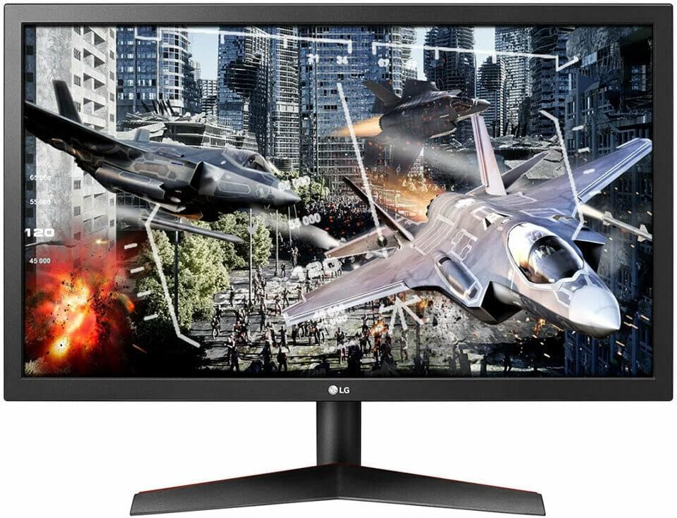 LG 24" FHD Gaming Monitor AMD Freesync 1920x1080 HDMI DP 144hz 1ms (24GN50W-B)