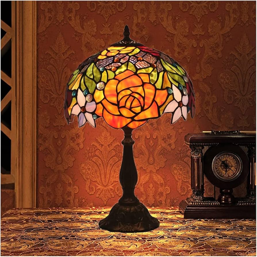 アンティーク　ルームランプ　ステンドグラス お取り寄せ商品】ルームランプ ライト アンティーク ステンド