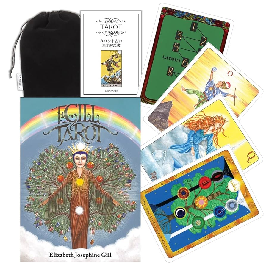 絶版GILL TAROT DECK ギルタロットカード Amazon | Kancharo タロットカード 78 枚 タロット占い【ギル