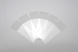 Heathrow Scientific HD159873C Ground Edge Single Frost Premium Microscope Slide with 90 Degree Corner, 3