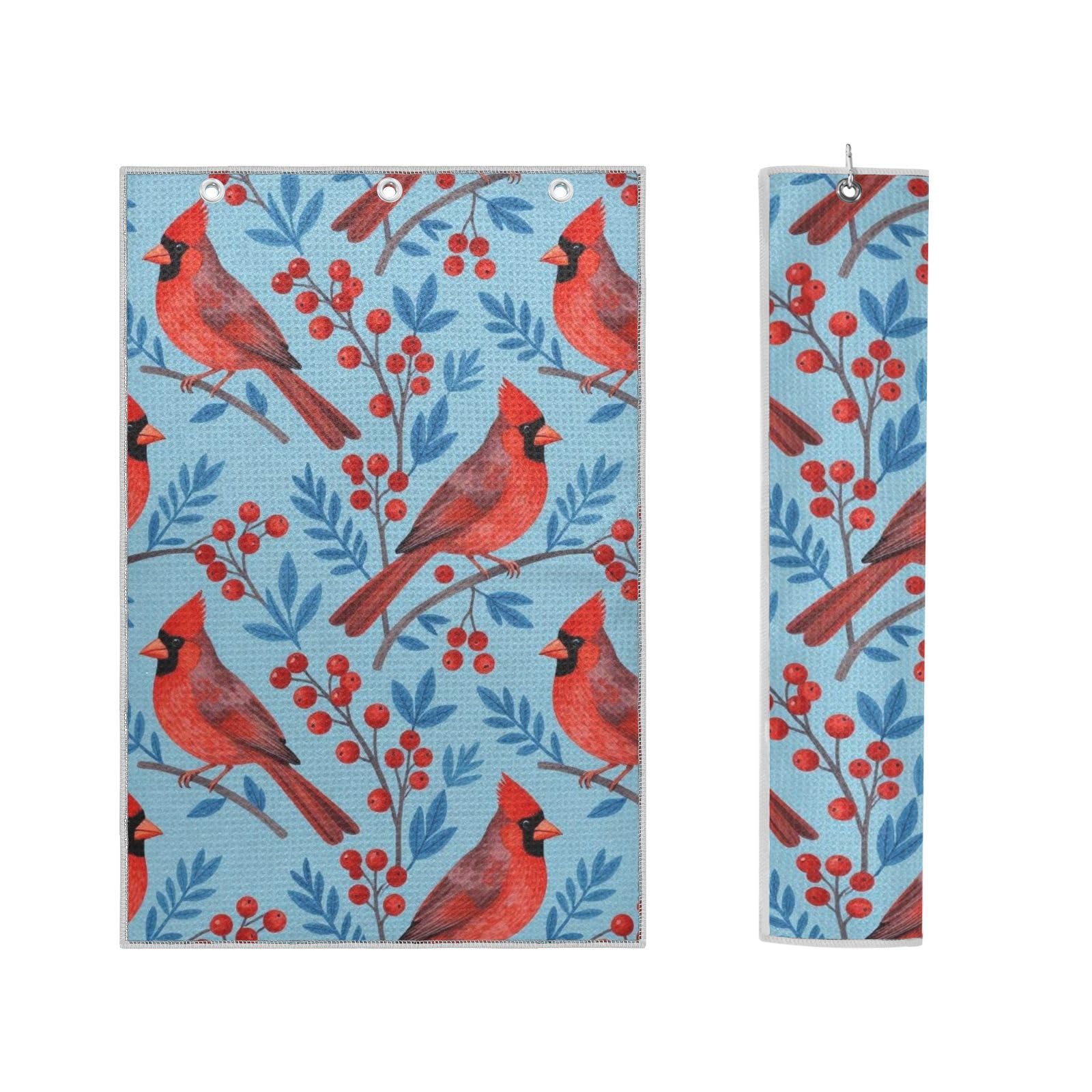 Serviette de golf microfibre pour sports de plein air et parcours de 18 trous