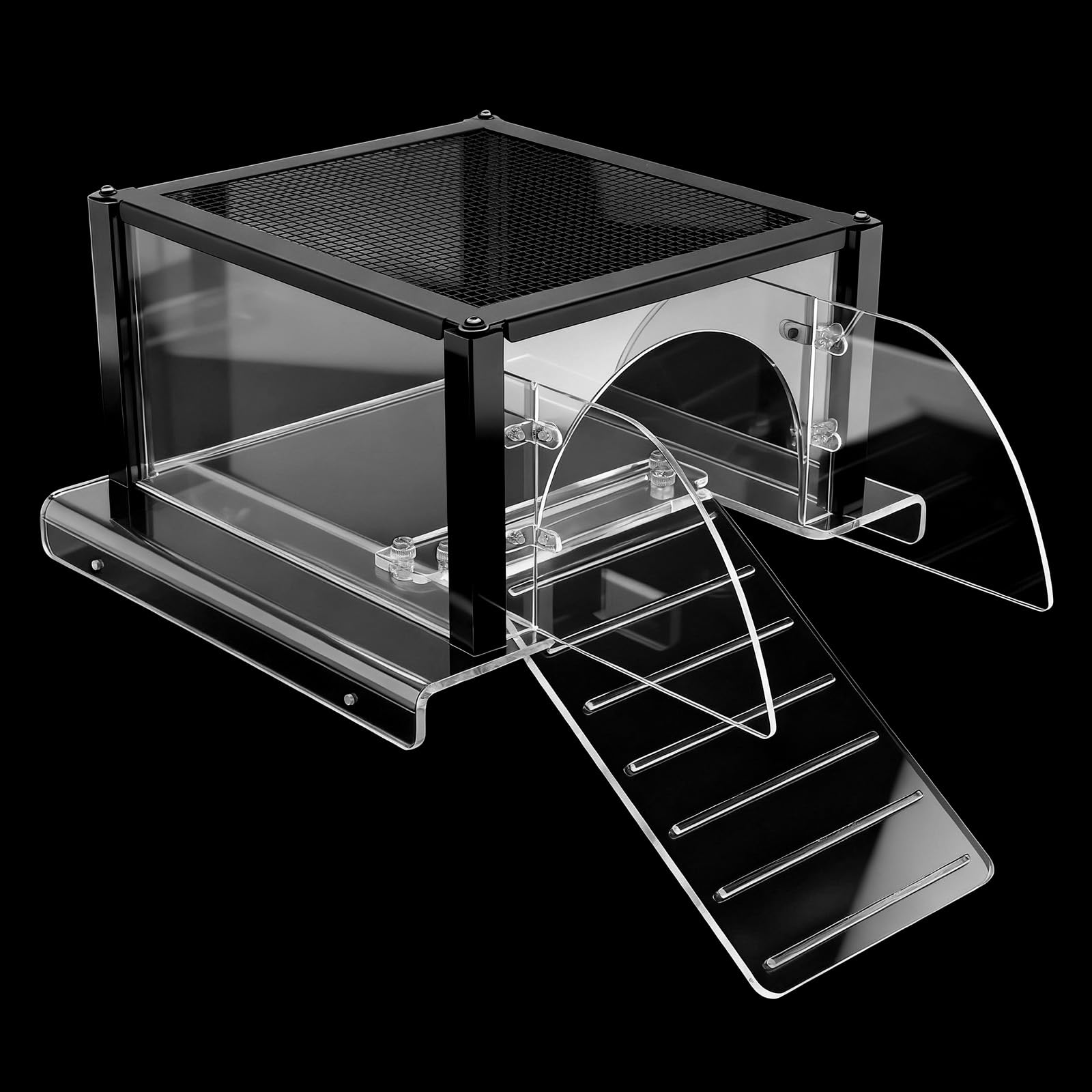 Turtle Topper Basking Platform for Aquatic Turtles 10/20/29/55 Gallon Tank, Aquatic Reptile Ramp Dock, Terrace, Accessories